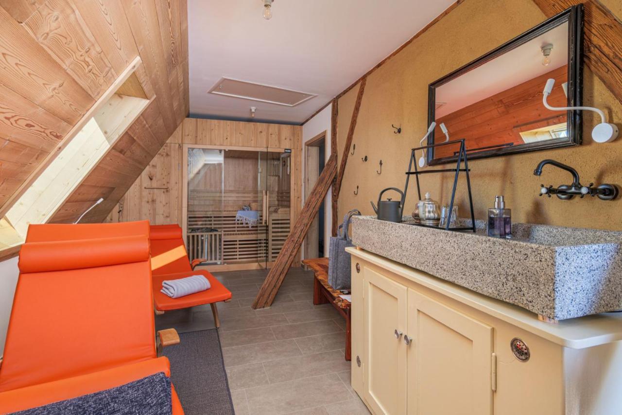 Apartments Im Ferienhaus Zum Alten Spital Dornstetten 外观 照片