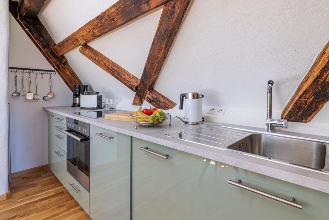 Apartments Im Ferienhaus Zum Alten Spital Dornstetten 外观 照片